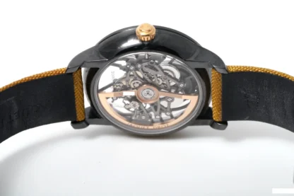 Jaquet Droz Grande Seconde Skeleton Black Ceramic Limited Edition Men's Watch