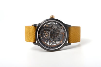 Jaquet Droz Grande Seconde Skeleton Black Ceramic Limited Edition Men's Watch