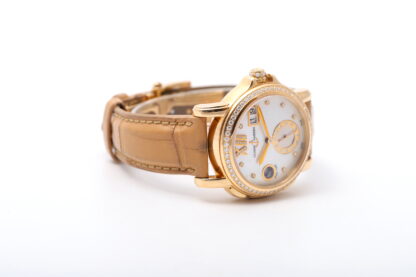 Ulysse Nardin Dual Time 246-22 Big-Date 18ct MOP/Diamond Dial 37mm Women’s Watch - Image 10