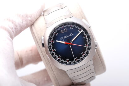 H Moser & Cie Streamliner Flyback Chronograph 42mm 6902-1201 Blue Men’s Watch