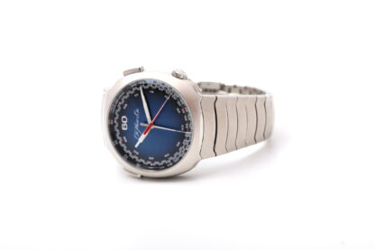 H Moser & Cie Streamliner Flyback Chronograph 42mm 6902-1201 Blue Men’s Watch - Image 8