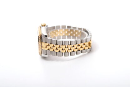 Rolex Datejust 36mm White Dial 116233 Bimetal Diamond Bezel Jubilee Unisex Watch - Image 9