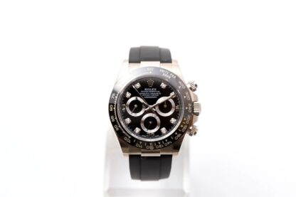 Rolex Cosmograph Daytona 116519LN 18ct White Gold Black Diamond 2022 Men's Watch - Image 3