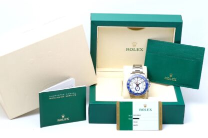Rolex Yacht-Master II 116680 44mm Blue Bezel Chronograph Oyster Men's Watch