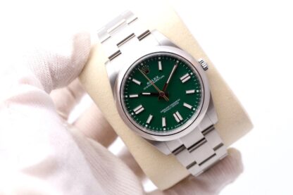 Rolex Oyster Perpetual 124300 41mm Mint Green Dial UNWORN 2025 Men's Watch