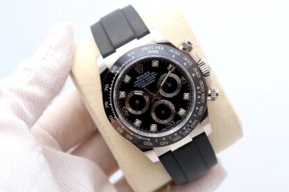 Rolex Cosmograph Daytona 116519LN 18ct White Gold Black Diamond 2022 Men's Watch
