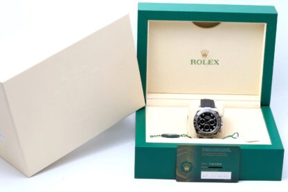 Rolex Cosmograph Daytona 116519LN 18ct White Gold Black Diamond 2022 Men's Watch - Image 2