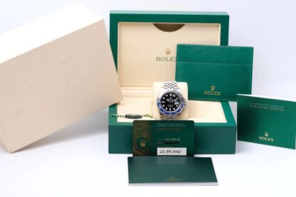 Rolex GMT-Master II Batgirl 126710BLNR Black & Blue Bezel 2023 Men's Watch - Image 2
