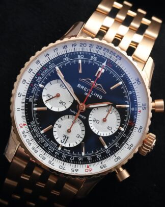 Breitling Navitimer 1 B01 RB0138211B1R1 UNWORN 2023 Rose Gold 43mm Men’s Watch
