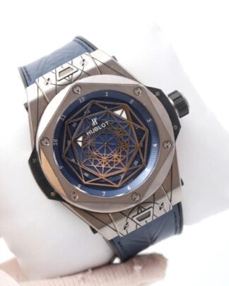 Hublot Big Bang Sang Bleu Titanium 45mm Limited Edition Automatic Men's Watch