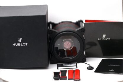 Hublot Big Bang Ferrari 401.NQ.0123.VR 45mm Titanium Skeletonized Men's Watch