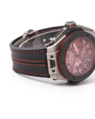 Hublot Big Bang Ferrari 401.NQ.0123.VR 45mm Titanium Skeletonized Men's Watch - Image 10