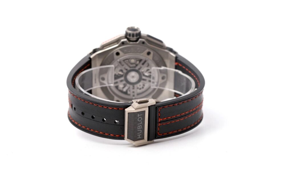 Hublot Big Bang Ferrari 401.NQ.0123.VR 45mm Titanium Skeletonized Men's Watch