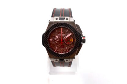 Hublot Big Bang Ferrari 401.NQ.0123.VR 45mm Titanium Skeletonized Men's Watch