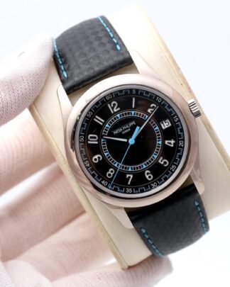 Patek Philippe Calatrava 6007G-011 White Gold 40mm Black Dial Men's Watch