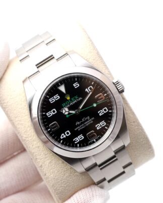 Rolex Oyster Air-King 116900 Black Dial 40mm Steel 2017 Men's Watch