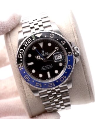 Rolex GMT Master II "Batgirl" 40mm 126710BLNR Steel Jubilee Men's Watch