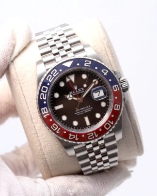 Rolex GMT Master II "Pepsi" 126710BLRO Jubilee Steel 40mm Men's Watch