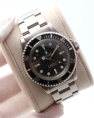 Rolex Submariner 5513 Vintage Non Date Stainless Steel 1981 40mm Men’s Watch