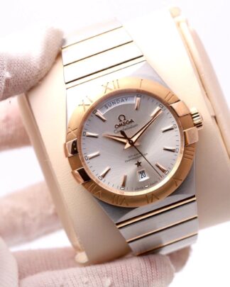 Omega Constellation 38 mm Rose Gold Chronometer 123.20.38.220 Men's Watch