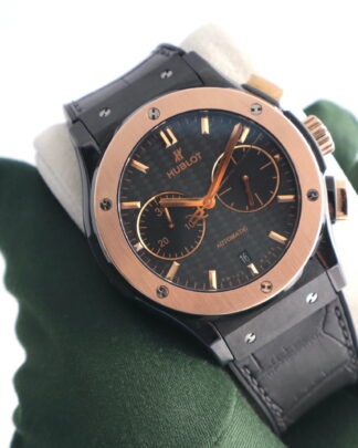 Hublot Classic Fusion Ceramic King Gold Chronograph 45mm Men's Watch