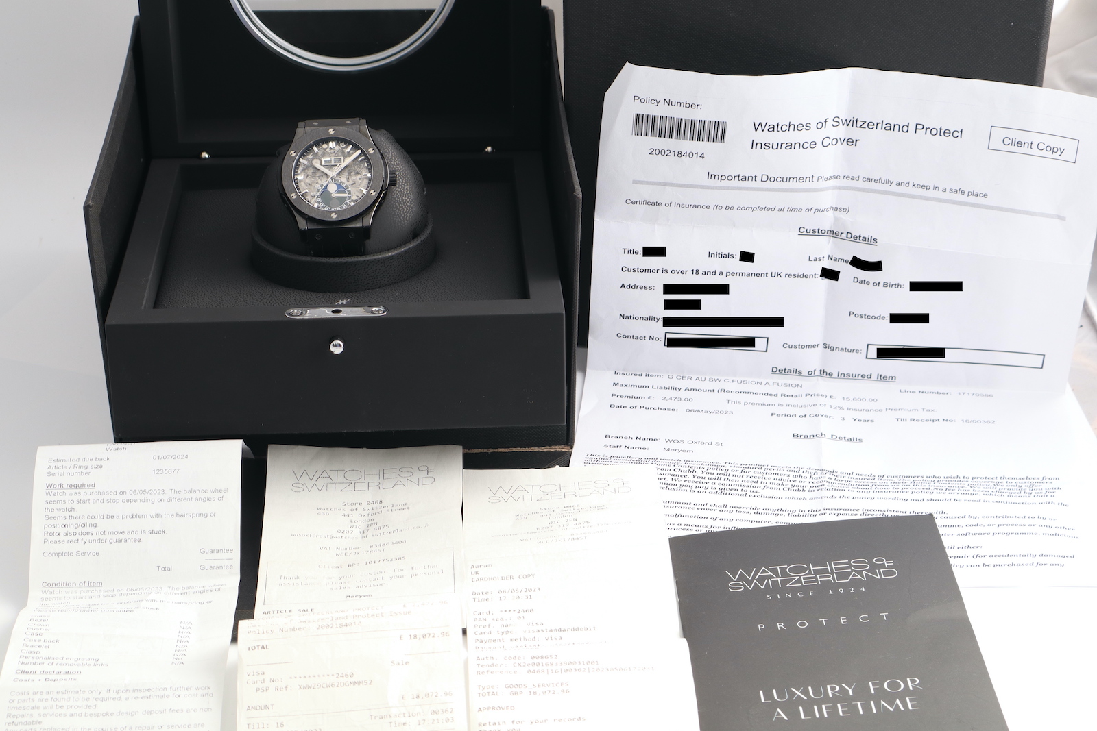 Hublot Classic Fusion Aerofusion Moonphase Ceramic 45 mm Men's Watch - Image 2