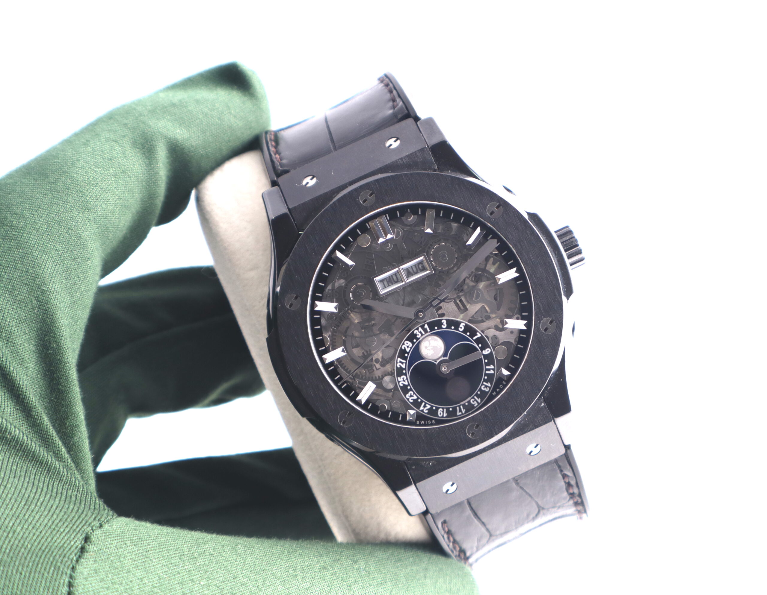 Hublot Classic Fusion Aerofusion Moonphase Ceramic 45 mm Men's Watch