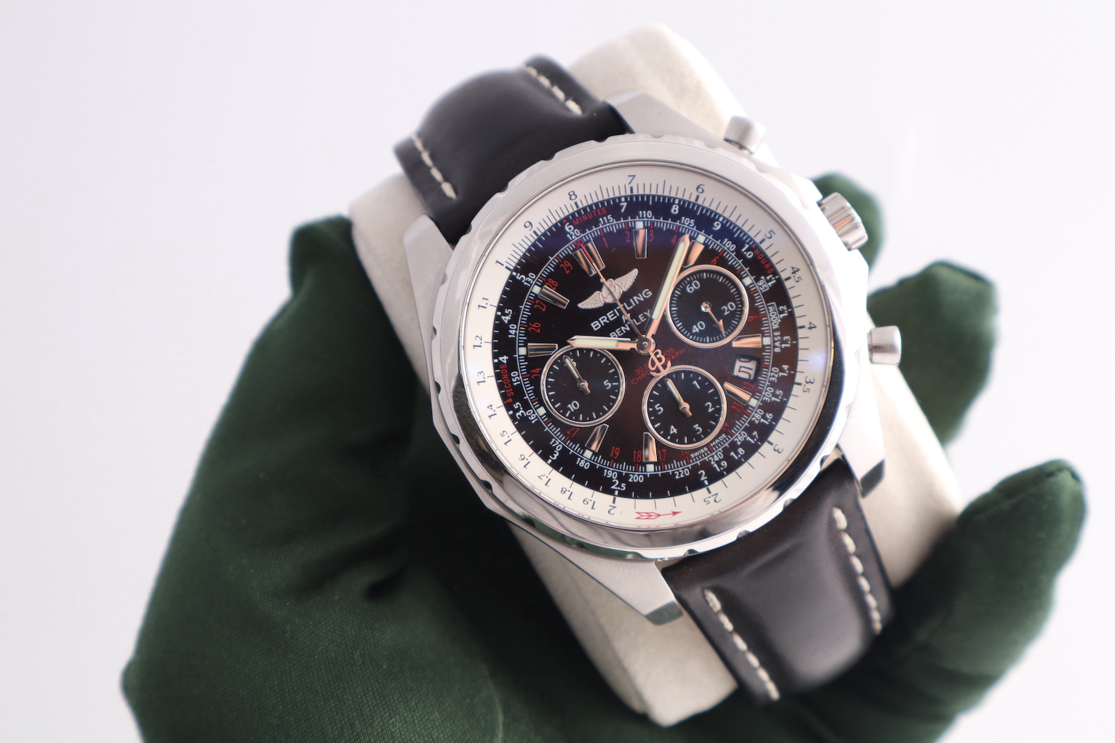 Breitling Bentley Motors Black Chronograph A25363 48 mm Men's Watch