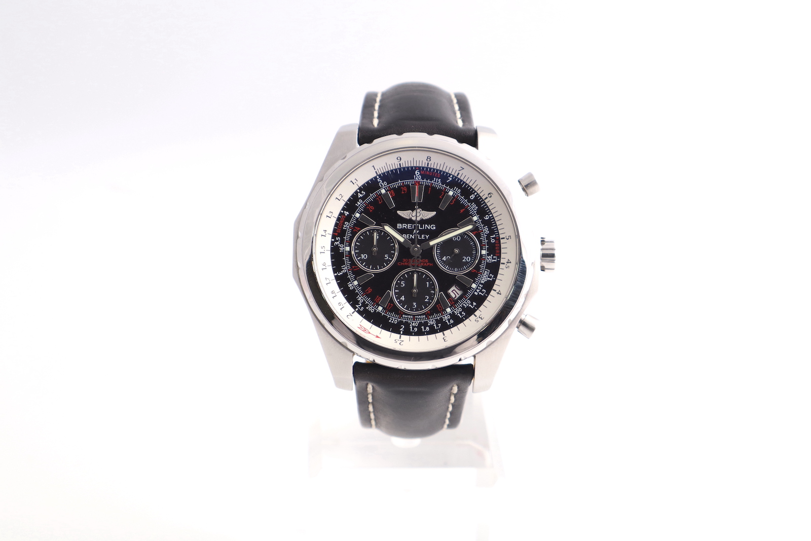Breitling Bentley Motors Black Chronograph A25363 48 mm Men's Watch - Image 3