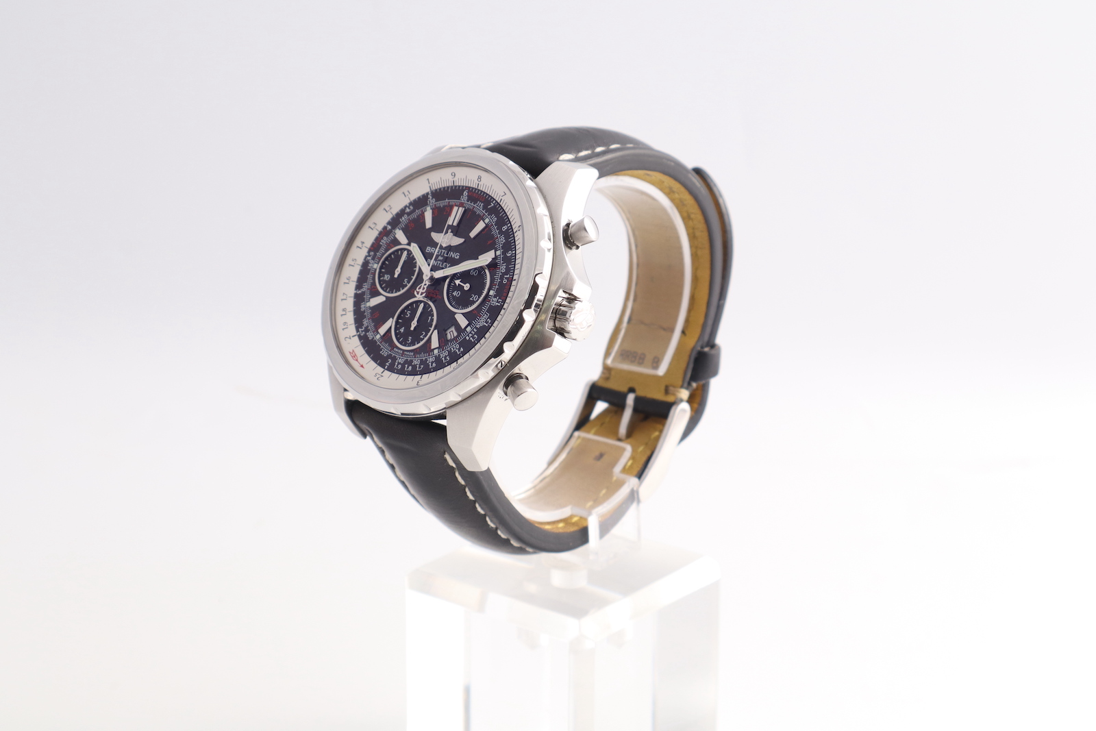 Breitling Bentley Motors Black Chronograph A25363 48 mm Men's Watch - Image 4