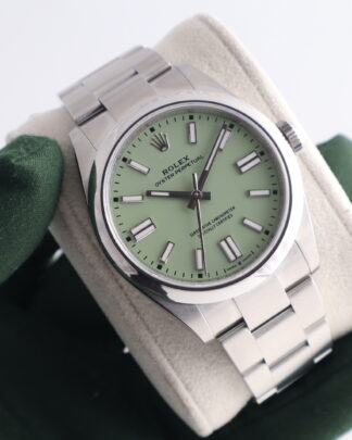 Rolex Oyster Perpetual 41mm "Pistachio" 134300 UNWORN Men's Watch