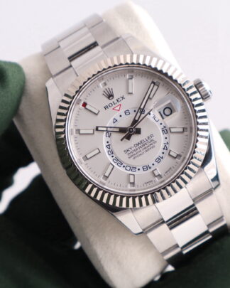 Rolex Sky-Dweller 326934 White Dial 42 mm Steel 2017 Men's Watch