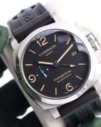 Panerai Luminor 1950 3 Days PAM01320 GMT 44mm Steel Automatic Men's Watch