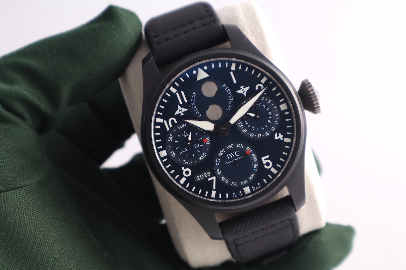 IWC Big Pilot Rodeo Drive Black Ceramic 46.5 mm Perpetual Calendar Men's Watch