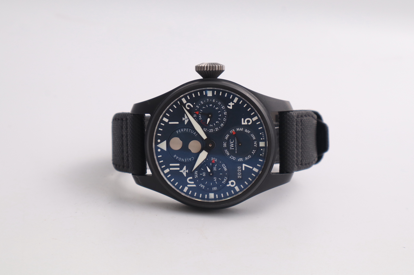 IWC Big Pilot Rodeo Drive Black Ceramic 46.5 mm Perpetual Calendar Men's Watch - Image 10