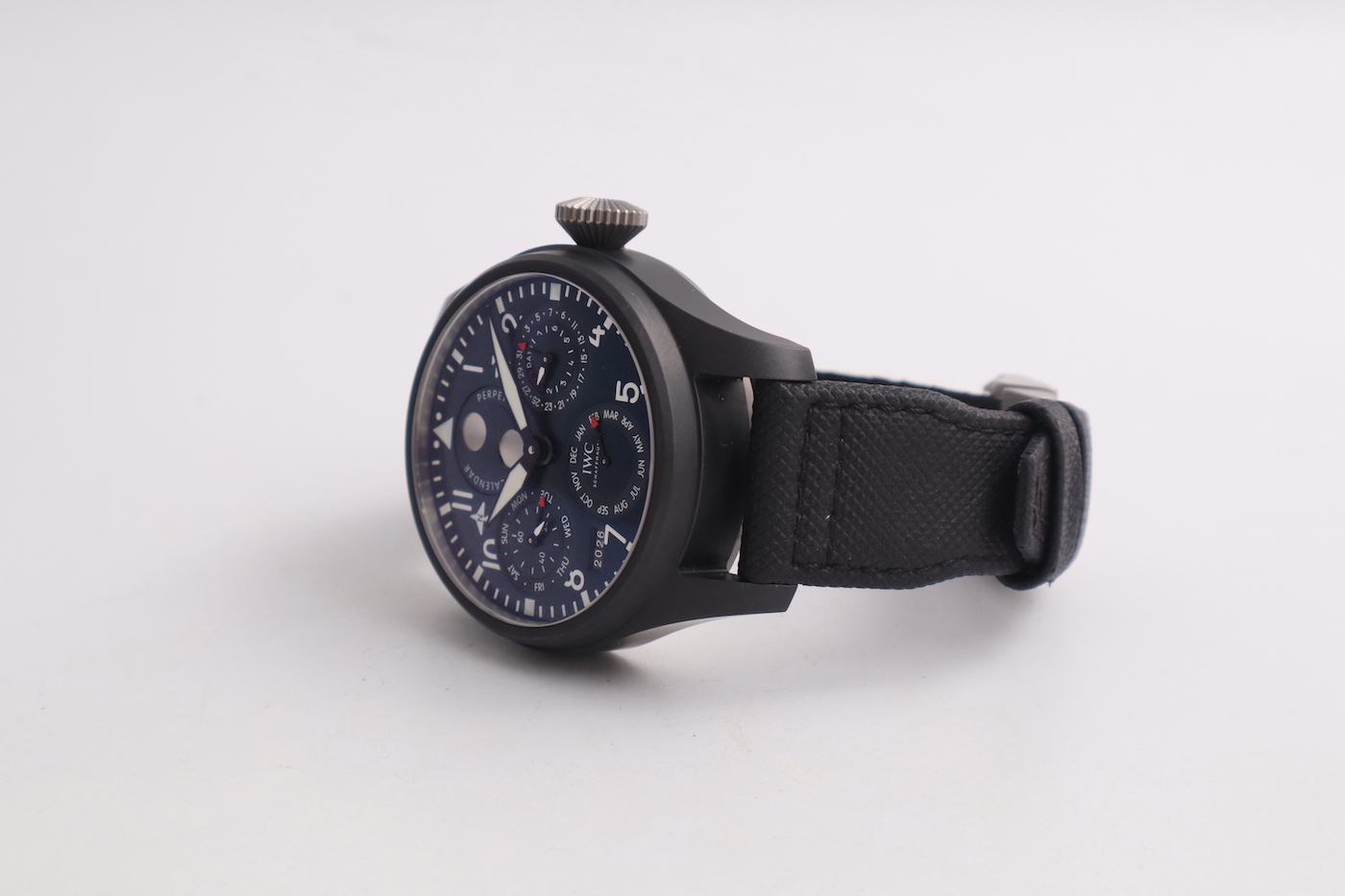 IWC Big Pilot Rodeo Drive Black Ceramic 46.5 mm Perpetual Calendar Men's Watch - Image 11