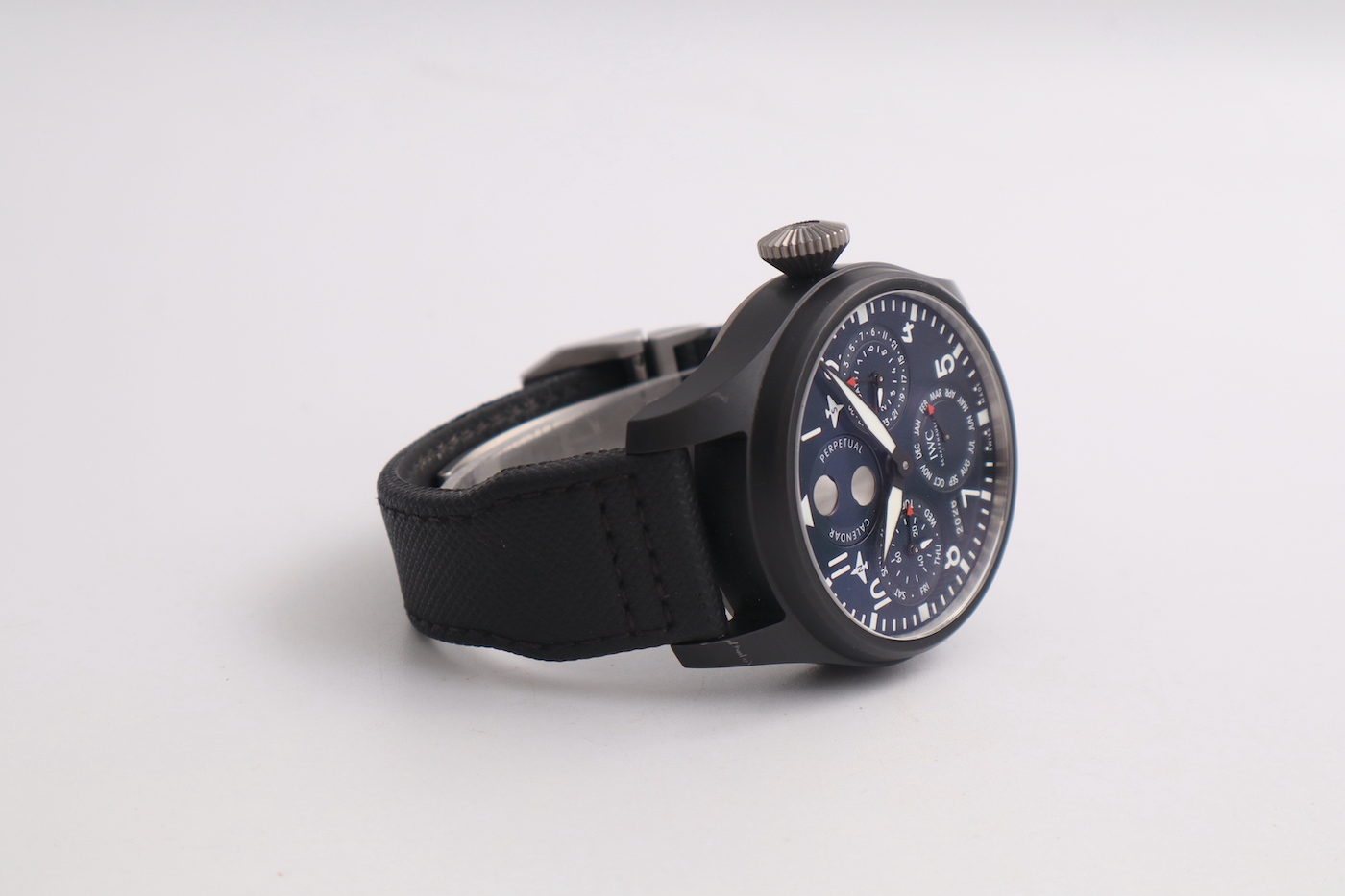 IWC Big Pilot Rodeo Drive Black Ceramic 46.5 mm Perpetual Calendar Men's Watch - Image 12