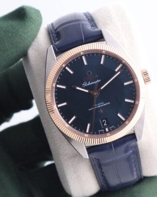 Omega Constellation Globemaster Steel & Rose Gold Automatic 39 mm Men's Watch