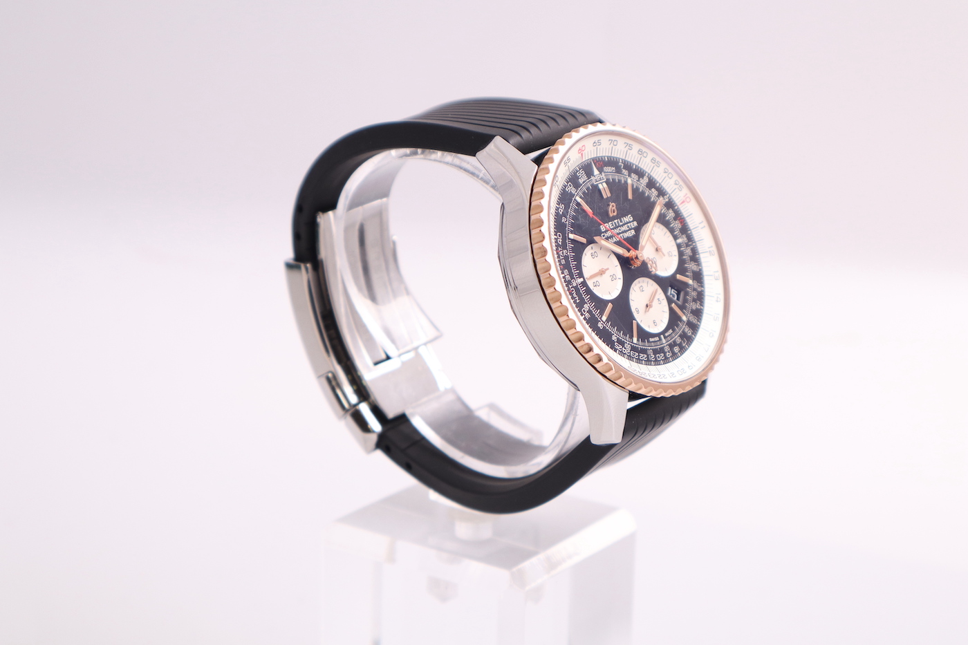 Breitling Navitimer B01 Steel & Rose Gold 46 mm Automatic UB0127 Men's Watch - Image 5