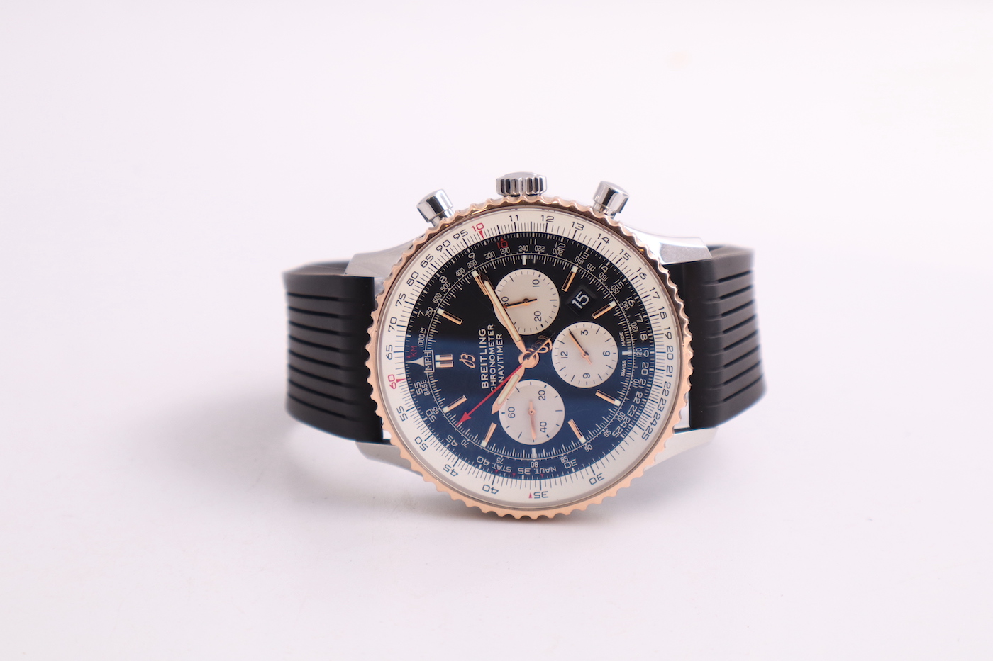 Breitling Navitimer B01 Steel & Rose Gold 46 mm Automatic UB0127 Men's Watch - Image 10
