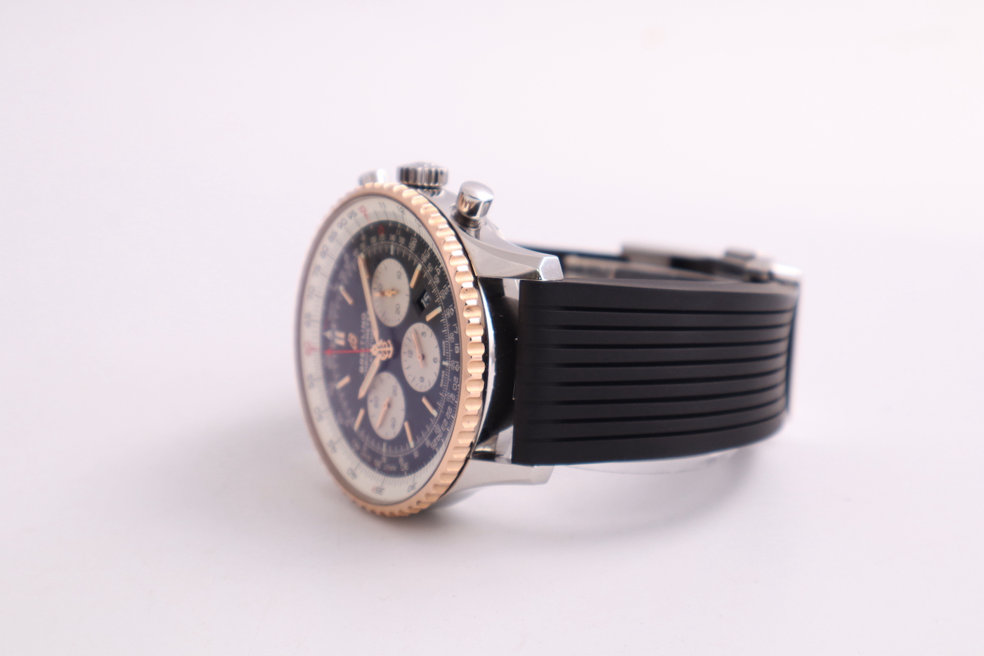 Breitling Navitimer B01 Steel & Rose Gold 46 mm Automatic UB0127 Men's Watch - Image 11