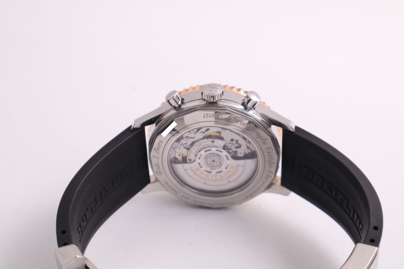 Breitling Navitimer B01 Steel & Rose Gold 46 mm Automatic UB0127 Men's Watch - Image 16