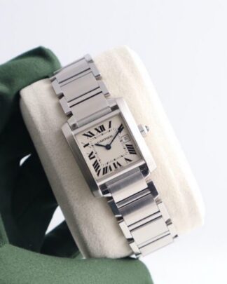Cartier Tank Francaise White 25mm Quartz 2465 Women’s Watch