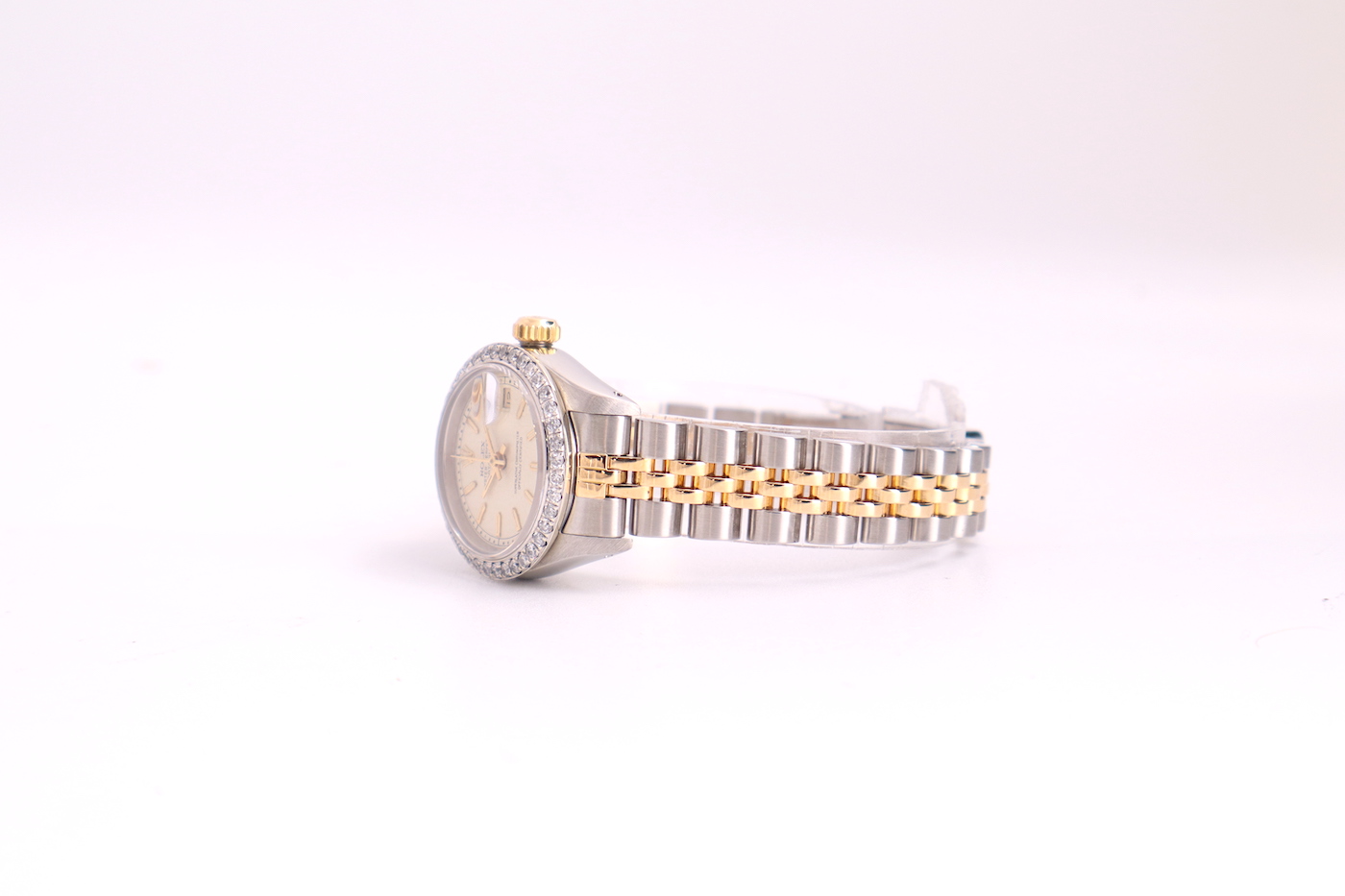 Rolex Datejust 26mm 69173 Bimetal Jubilee Dial Diamond Bezel Women's Watch - Image 11