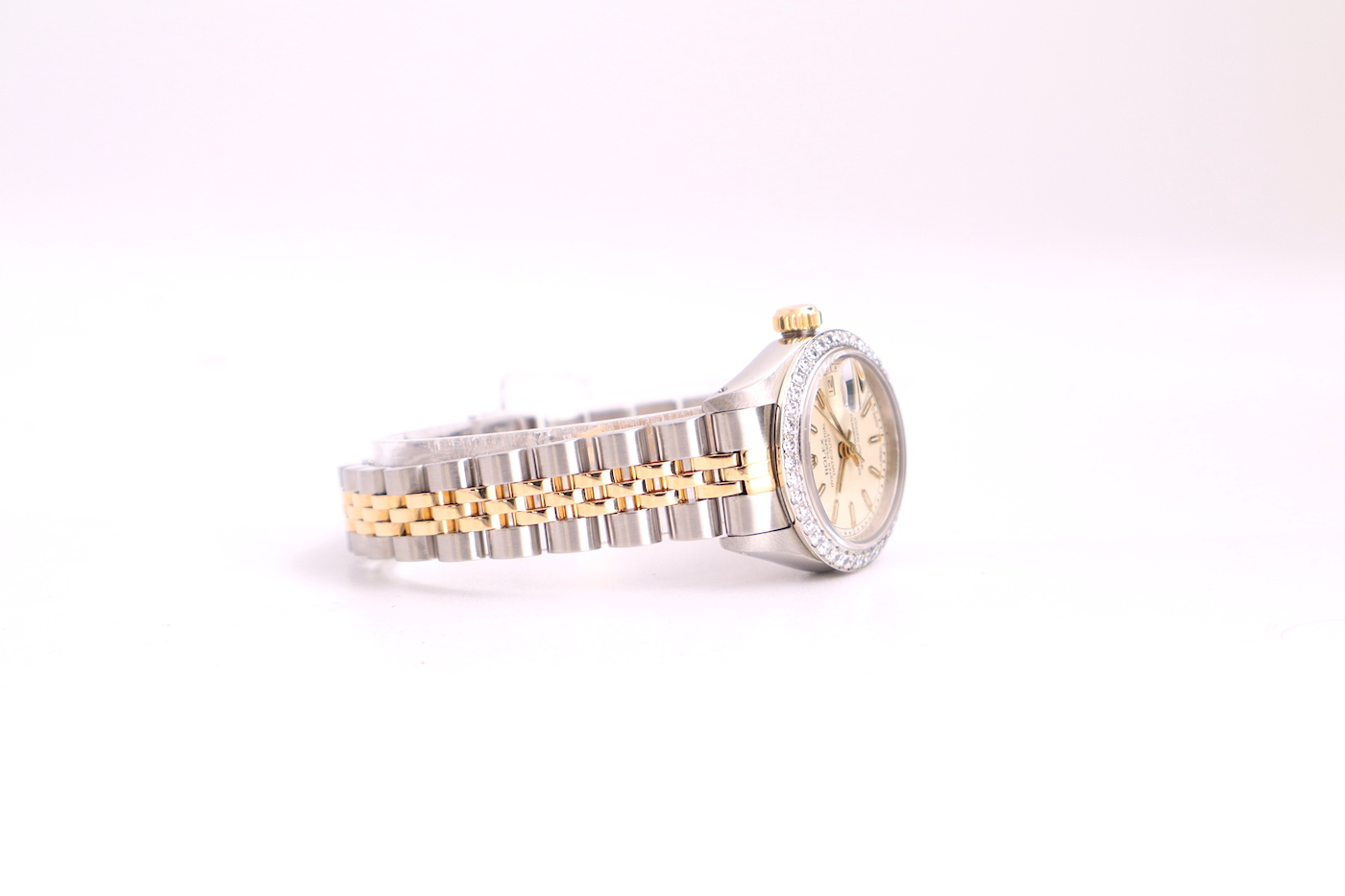 Rolex Datejust 26mm 69173 Bimetal Jubilee Dial Diamond Bezel Women's Watch - Image 12