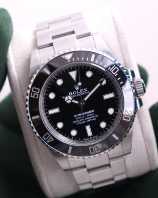 Rolex Submariner Non Date 124060 Black Dial 41mm Men's Watch