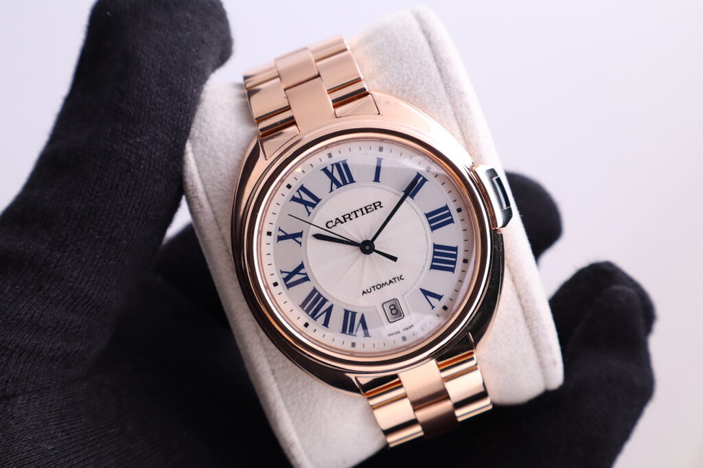 Cartier Cle de Cartier 18k Rose Gold 3962 40mm Automatic Men's Watch