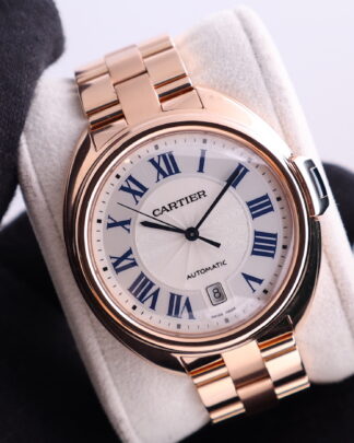 Cartier Cle de Cartier 18k Rose Gold 3962 40mm Automatic Men's Watch