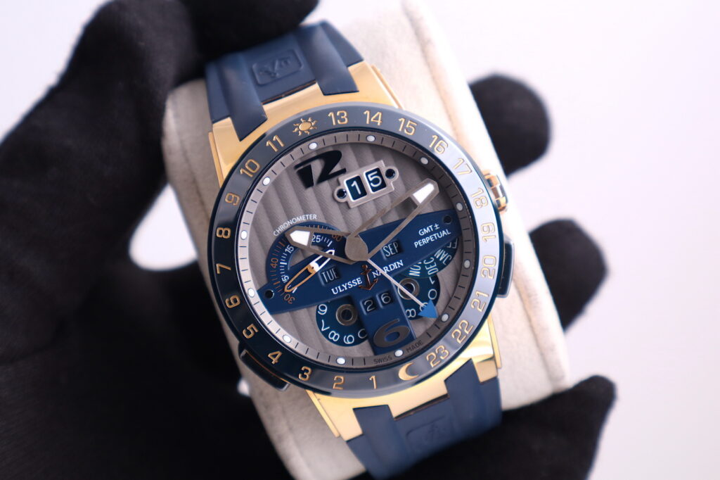 Ulysse Nardin El Toro Perpetual Calender GMT 43mm 18k Gold Automatic Men's Watch