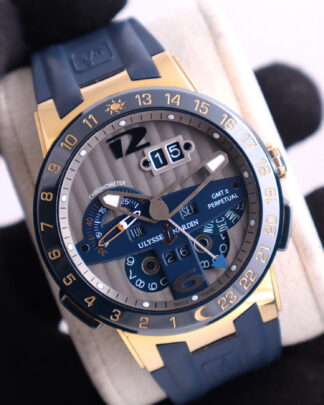 Ulysse Nardin El Toro Perpetual Calender GMT 43mm 18k Gold Automatic Men's Watch